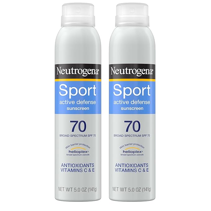Neutrogena Sport Active Defense SPF 70 - Protector solar en aerosol