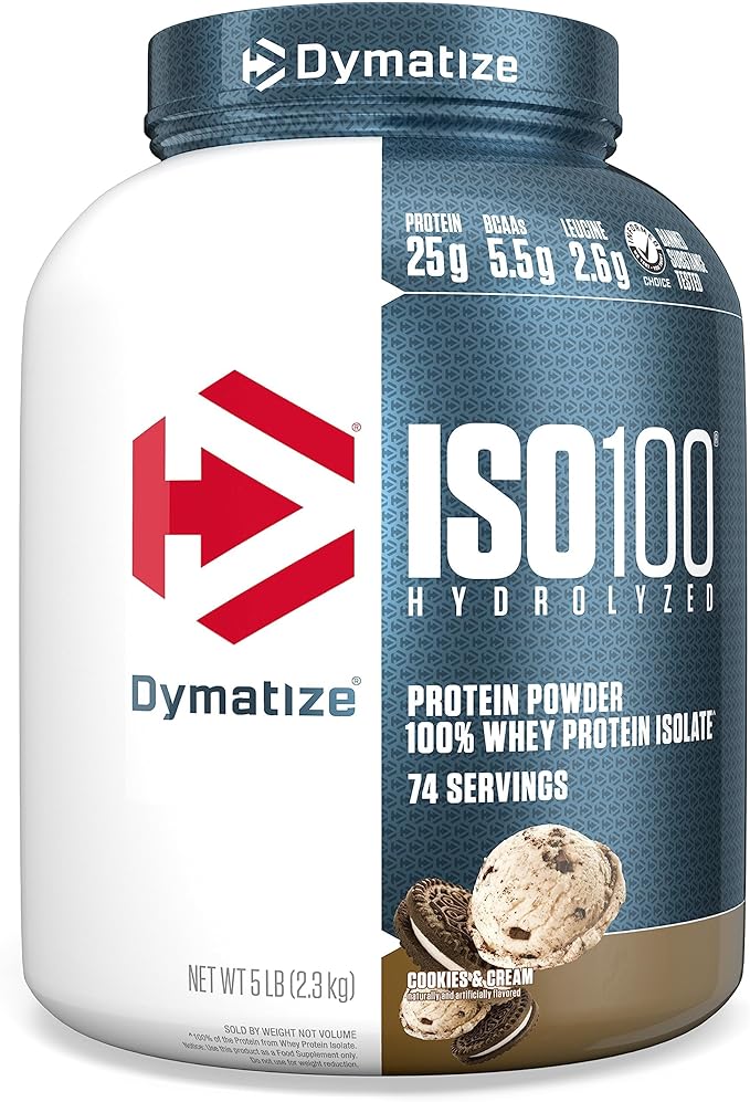 Dymatize ISO100 Proteína hidrolizada 5 LB