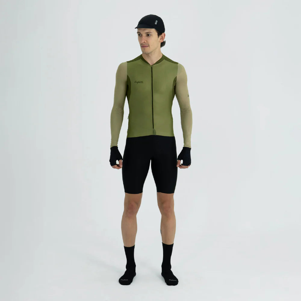 Camisa Ciclismo Manga Larga Hombre
