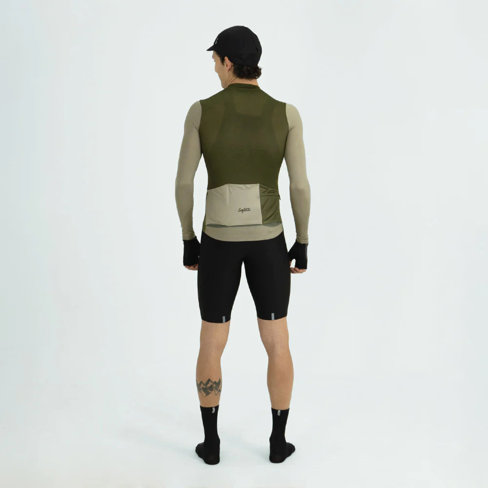 Camisa Ciclismo Manga Larga Hombre