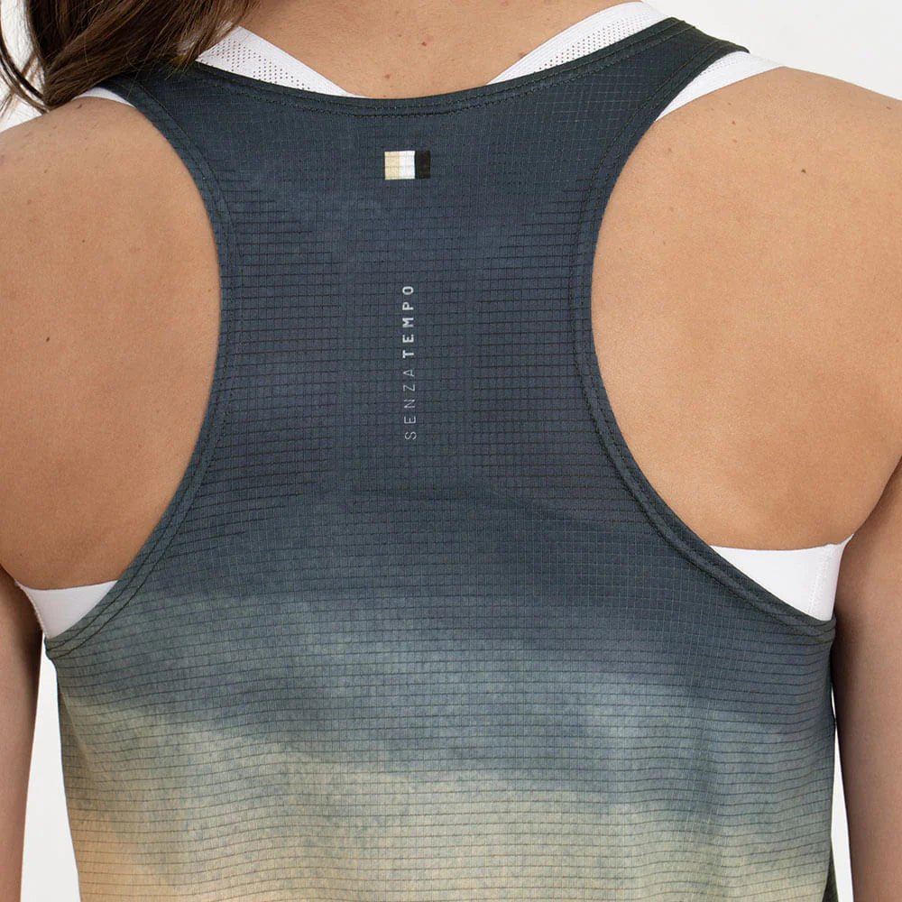 Camisa Running Sin Manga Mujer