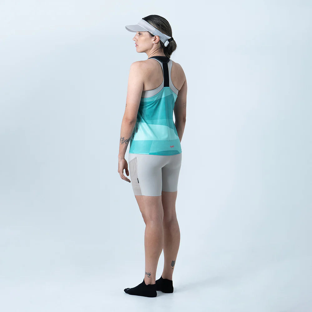 Camisa Running Sin Manga Mujer