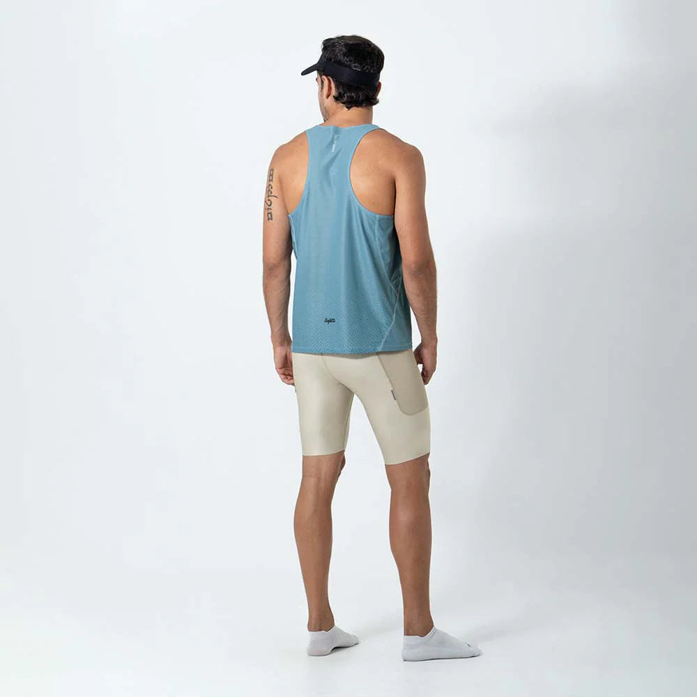 Camisa Running Sin Manga Hombre