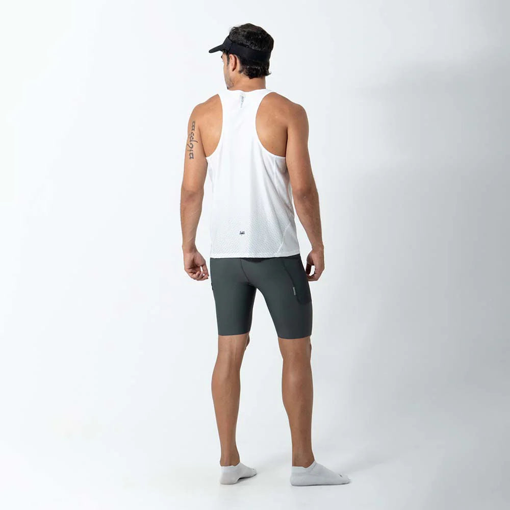 Camisa Running Sin Manga Hombre
