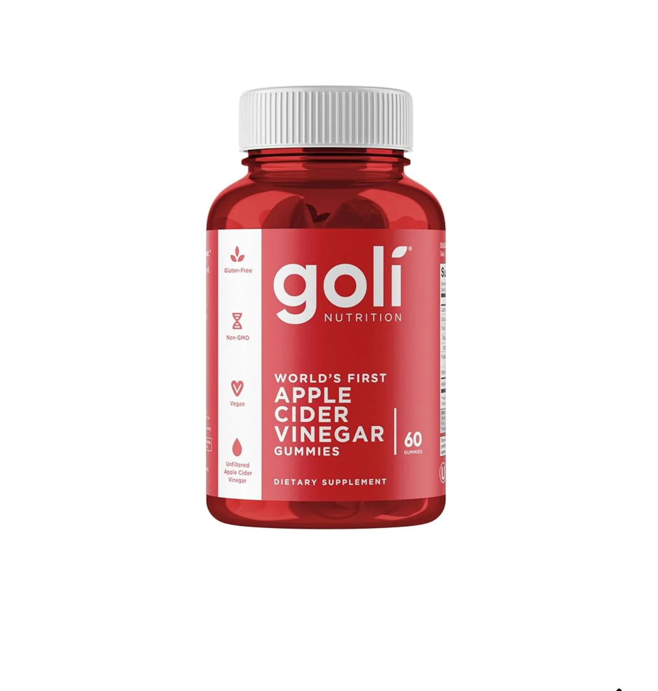 Goli Vitaminas en gomitas de vinagre de sidra de manzana