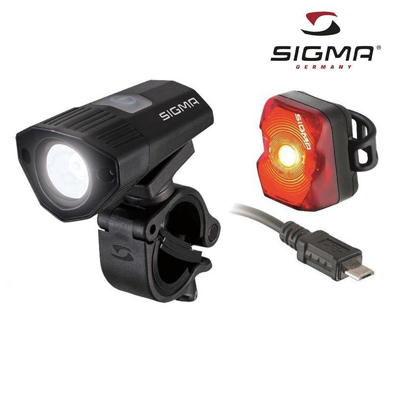 Kit de Luces recargables "SIGMA" BUSTER 100 (120 LUMEN) "USB"