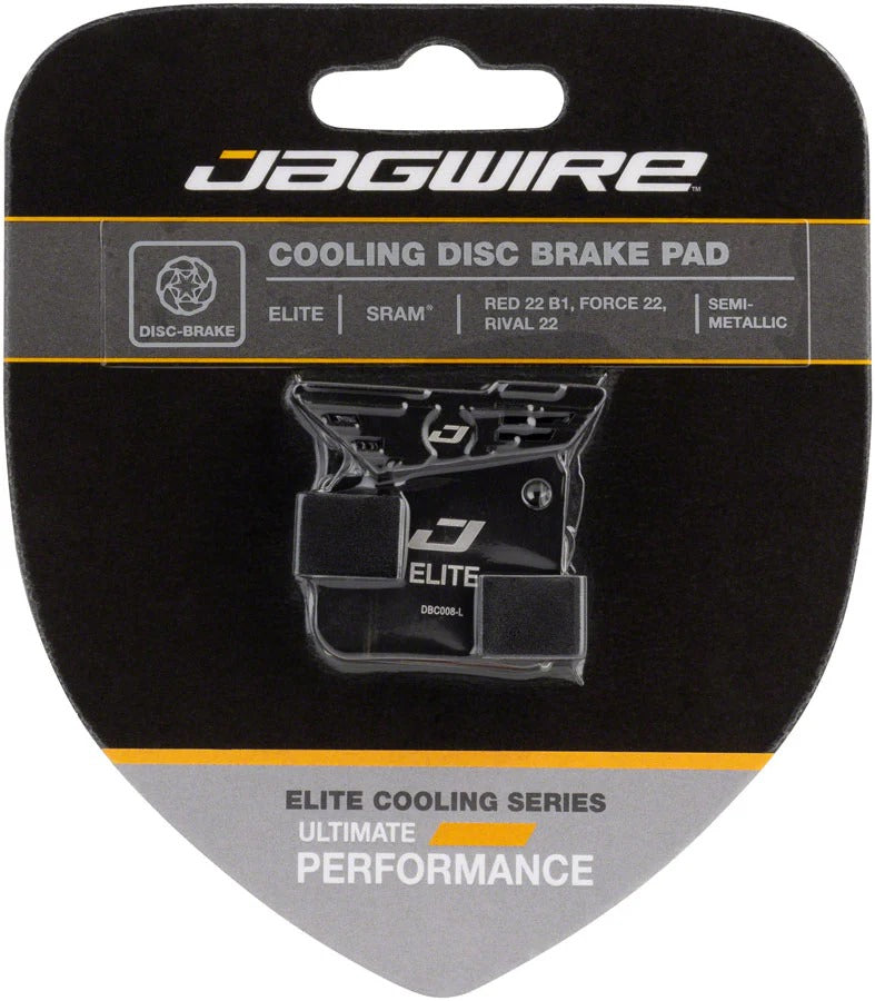 Fricciones Jagwire Elite Cooling - Semi-Metalicas, Para SRAM Red 22 (B1), Force 22 (A1), Rival 22 (A1), Apex 1 (A1)