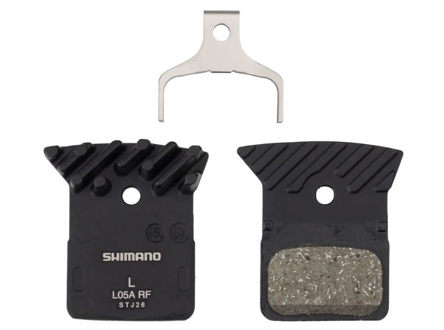 Fricciones ORIGINALES Shimano L05A-RF- Resina Compound, aletas de aleación, para frenos XTR, ultegra, dura ace para una rueda