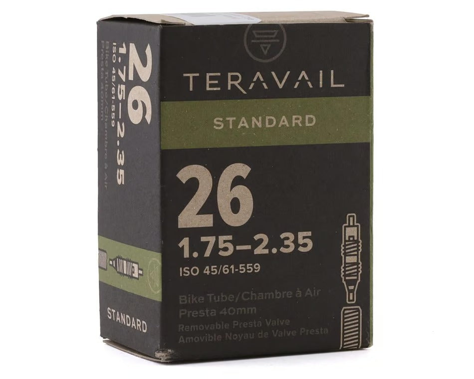 Neumaticos Teravail - 26 x 1.75 - 2.35, Valvula presta de 40mm