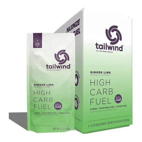 Drinkmix High Carb Tailwind, Ginger Lime - Sobre