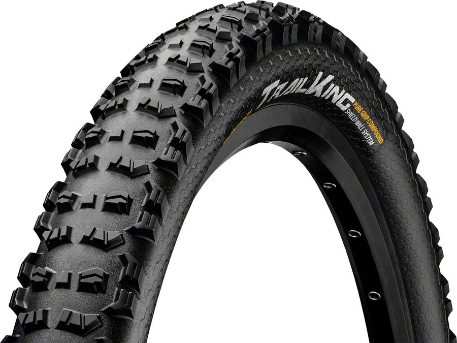 Llanta Continental Trail King - 27.5 x 2.40, Tubeless, Folding, ShieldWall System