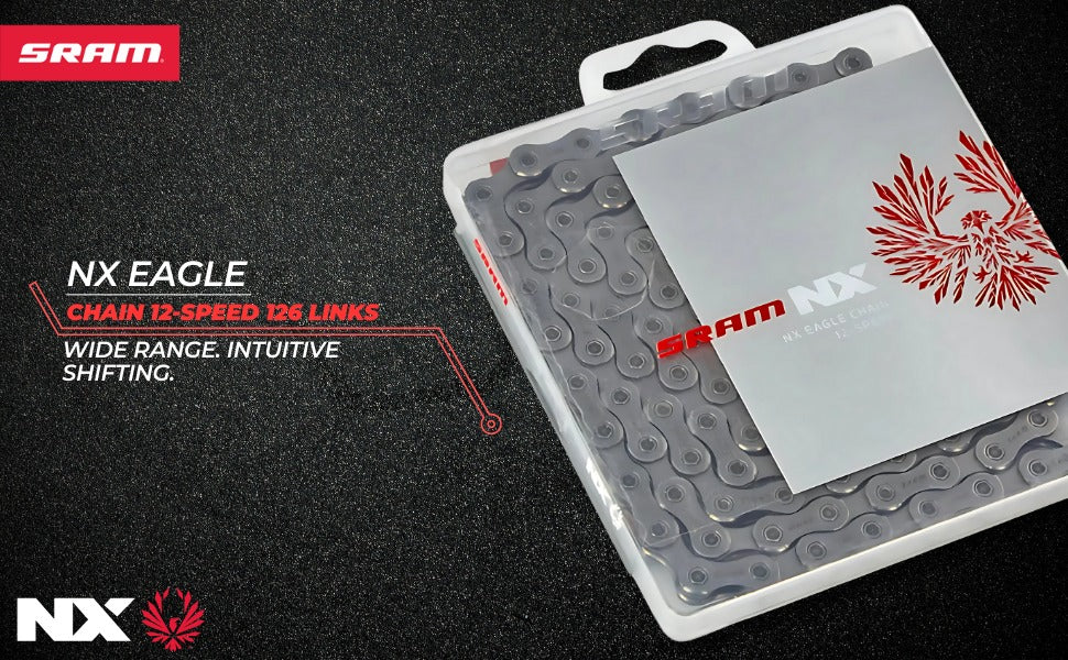 Cadena SRAM NX Eagle - 12-Velocidades, 126 Links