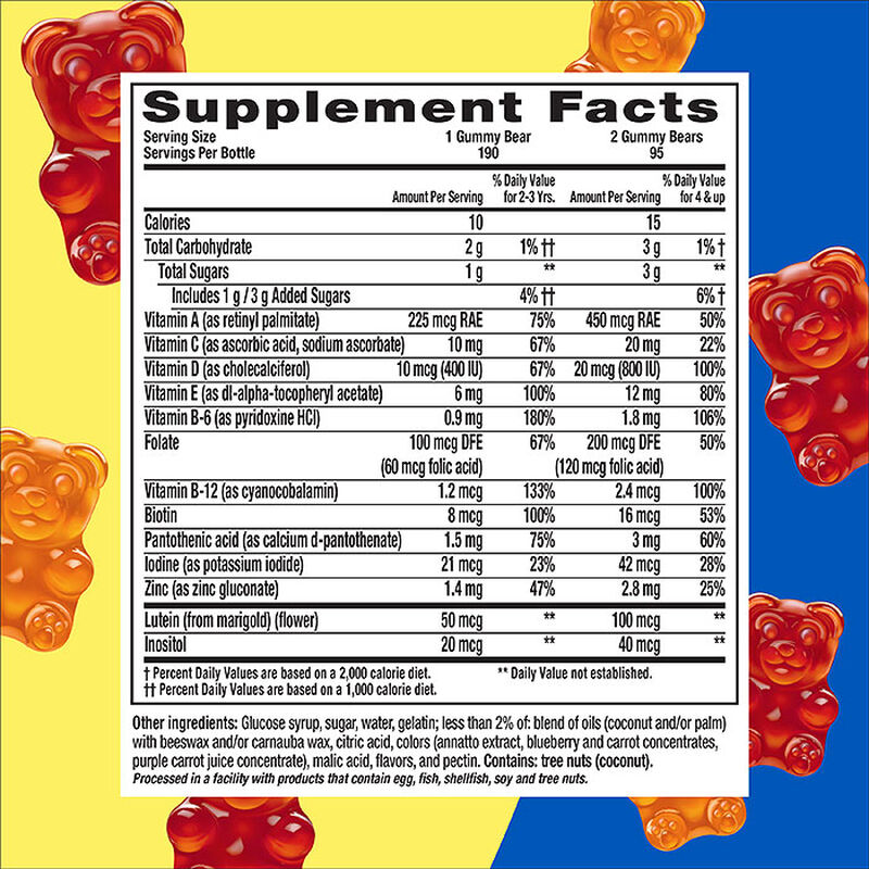 L 'il Critters Gummy vites Complete Multivitamin