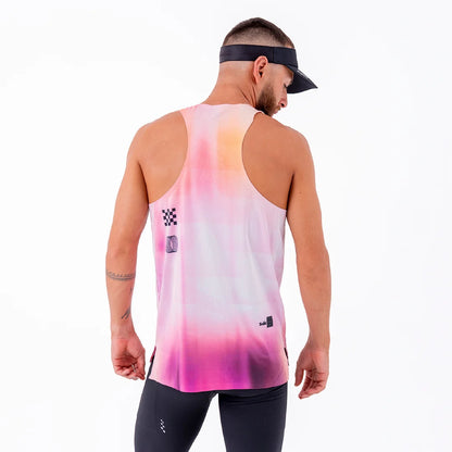 Camisa Running Sin Manga Hombre