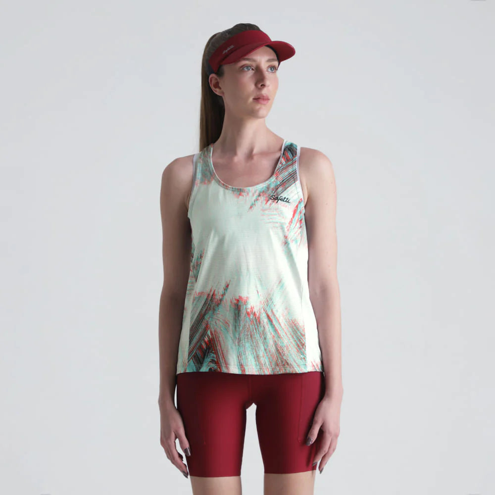 Camisa Running Sin Manga Mujer