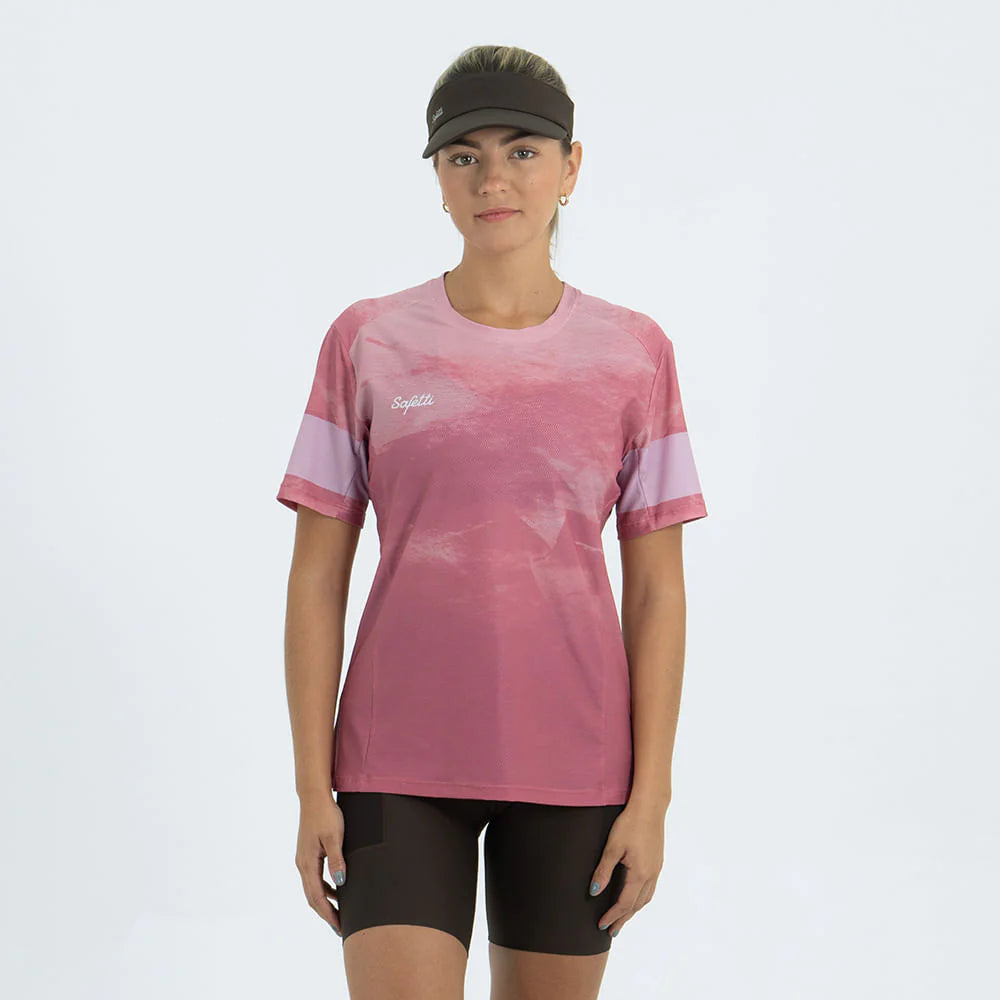 Camisa Running Con Manga Mujer