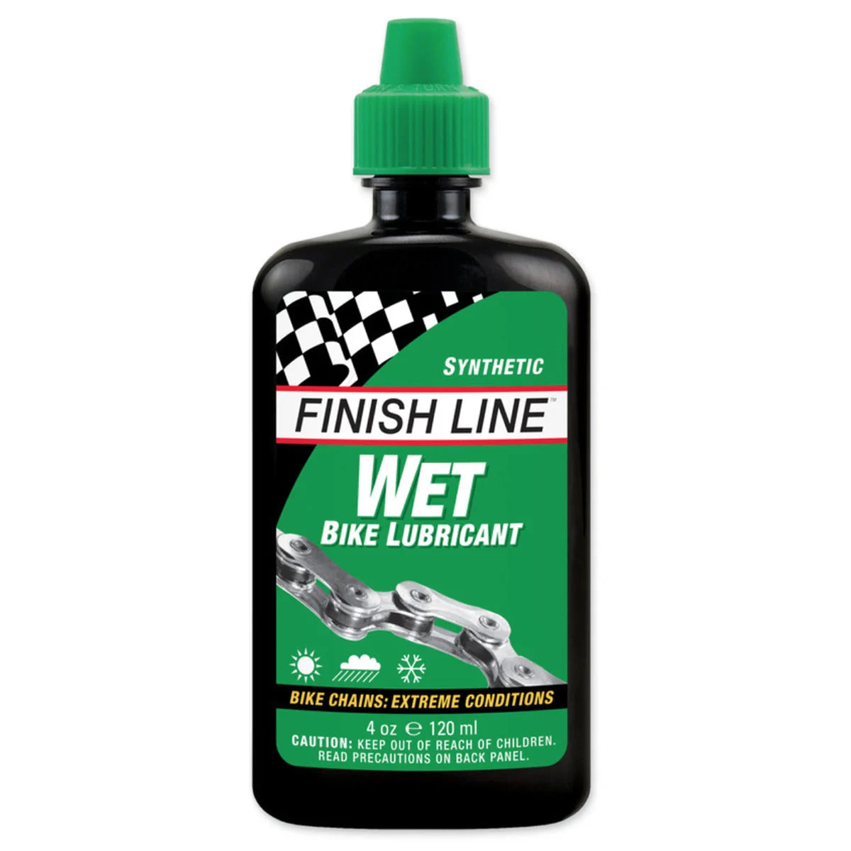 Líquido de cadena Finish Line WET Bike Lubricant 4 oz.