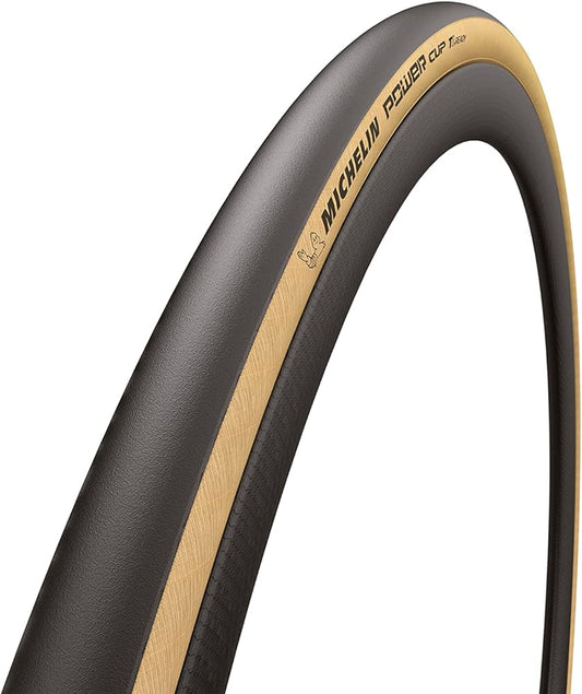 Llantas Michelin Power Cup TLR - 700 x 25, Tubeless,  Competition Line, X-RACE, Air Proof