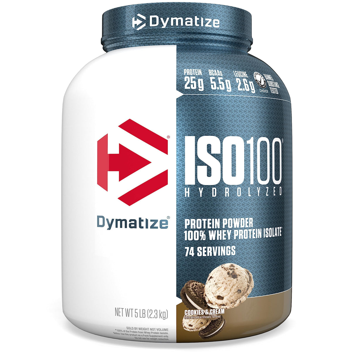 Dymatize ISO100 Proteína hidrolizada 5 LB