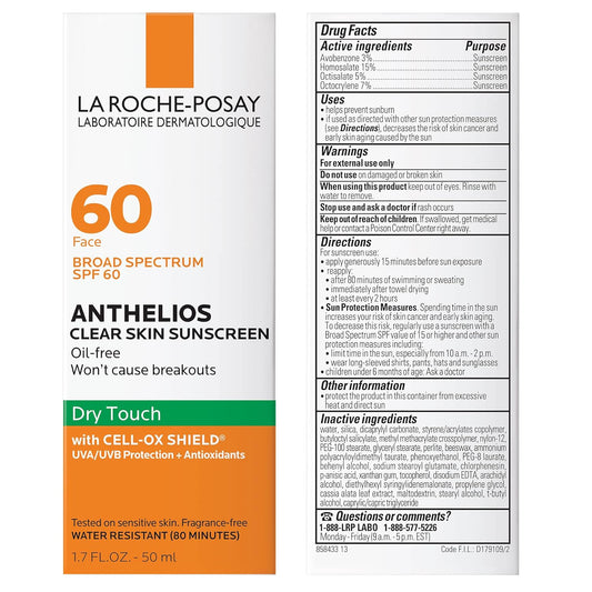 Protector solar Dry Touch SPF 60 (50 ml)