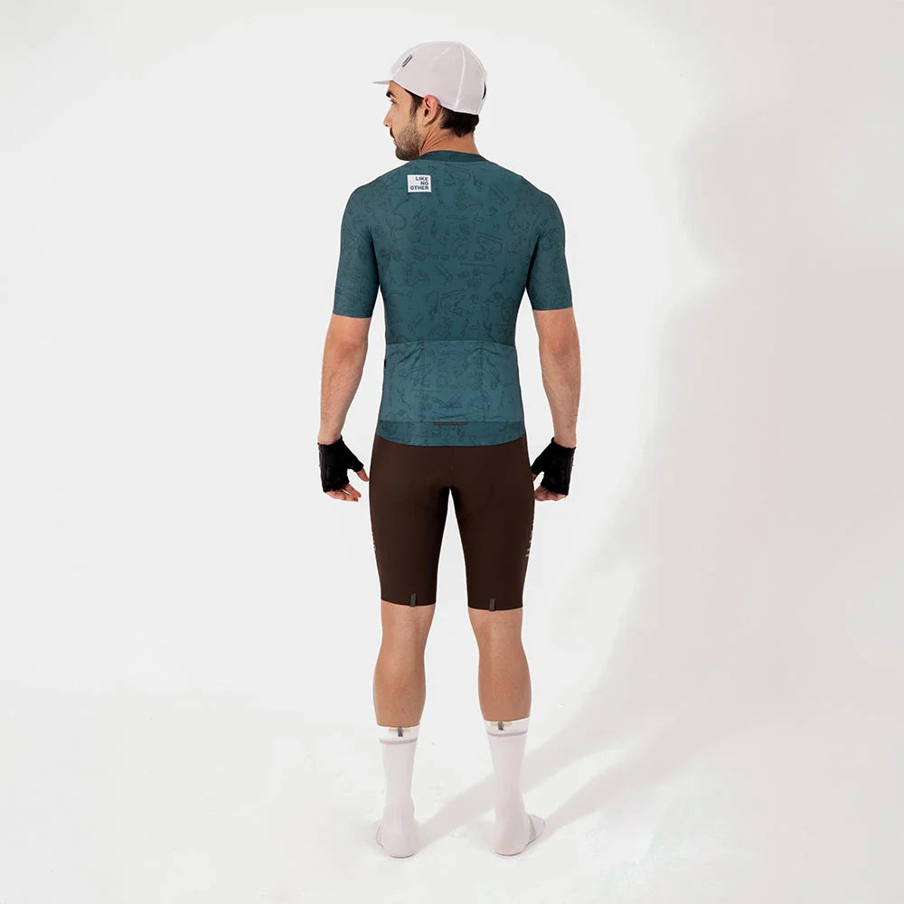 Camisa Ciclismo Manga Corta Hombre