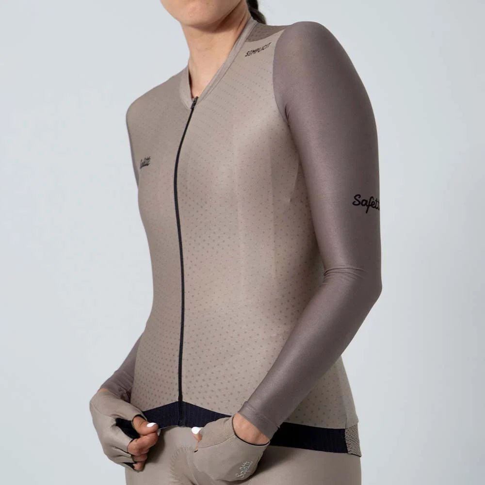 Camisa Ciclismo Manga Larga Mujer