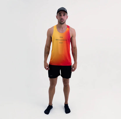 Camisa Running Sin Manga Hombre