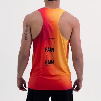 Camisa Running Sin Manga Hombre