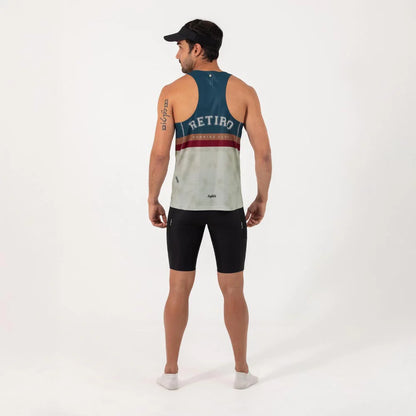 Camisa Running Sin Manga Hombre
