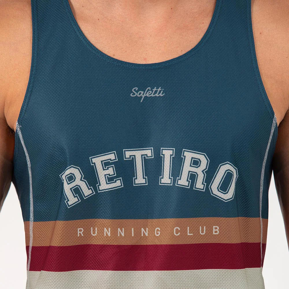Camisa Running Sin Manga Hombre