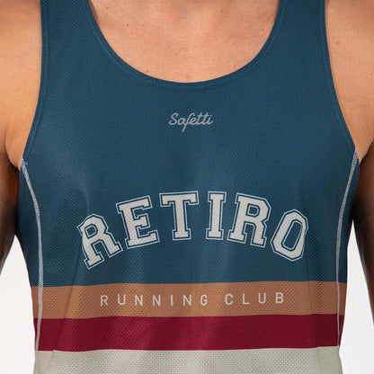 Camisa Running Sin Manga Hombre