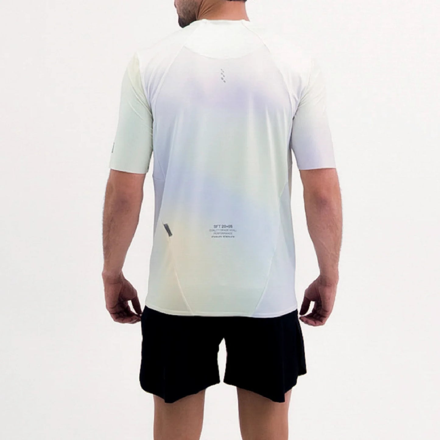 Camisa Running Con Manga Hombre