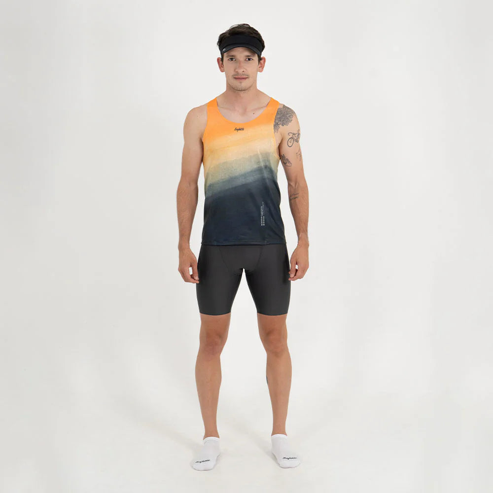 Camisa Running Sin Manga Hombre