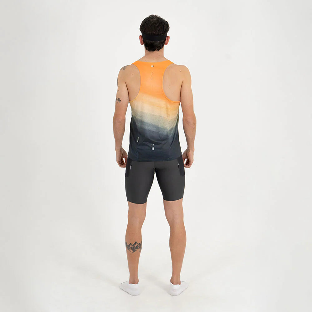 Camisa Running Sin Manga Hombre