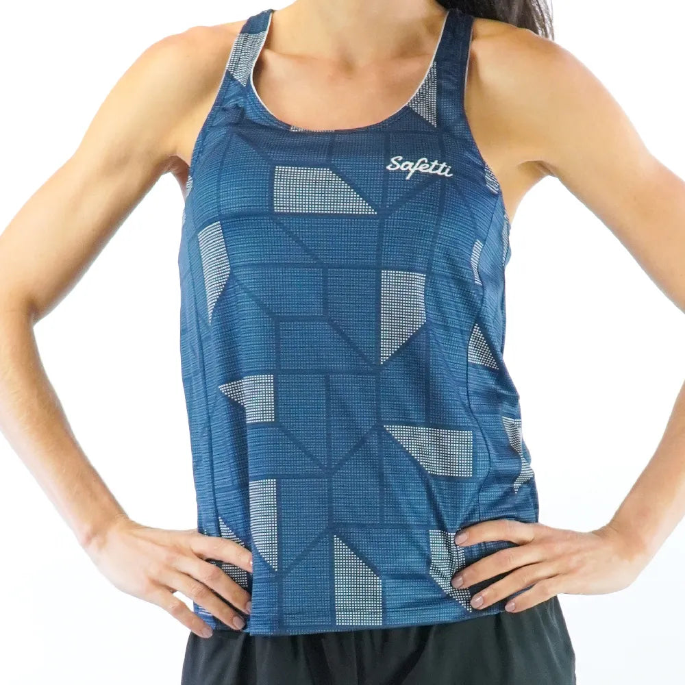 Camisa Running Sin Manga Mujer