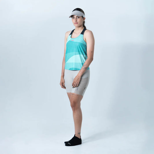 Camisa Running Sin Manga Mujer