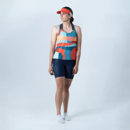 Camisa Running Sin Manga Mujer