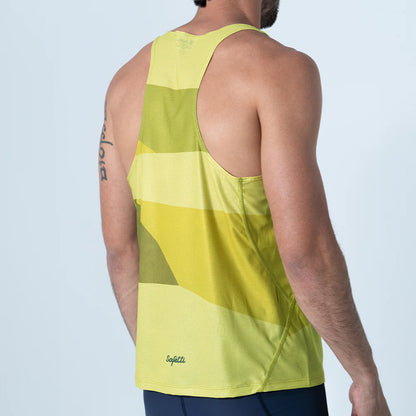 Camisa Running Sin Manga Hombre