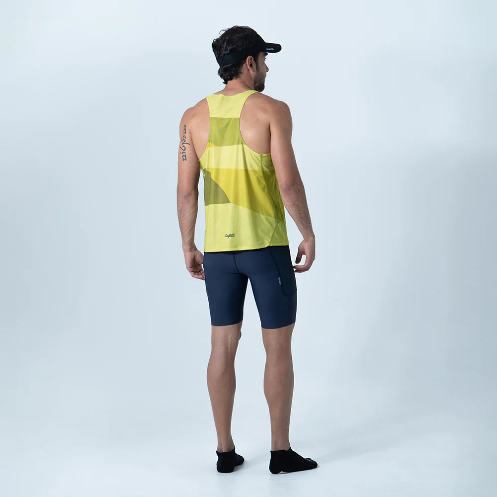 Camisa Running Sin Manga Hombre