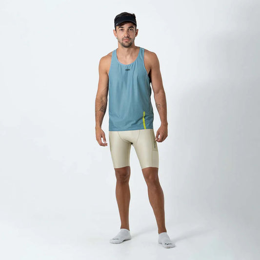 Camisa Running Sin Manga Hombre