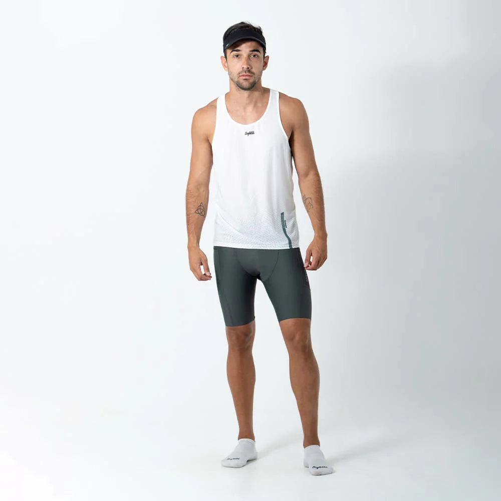 Camisa Running Sin Manga Hombre