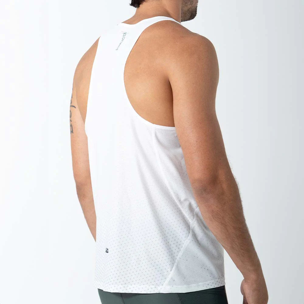 Camisa Running Sin Manga Hombre