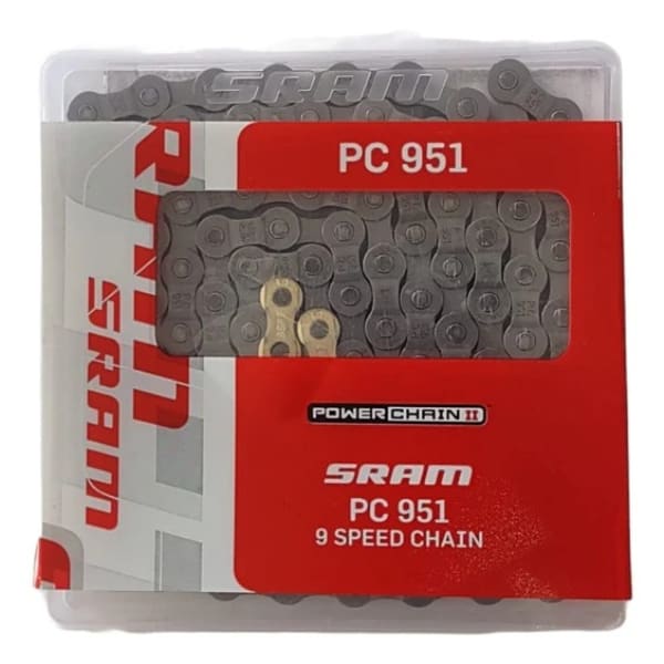 Cadena SRAM PC951 9 SPEED 114 LINKS