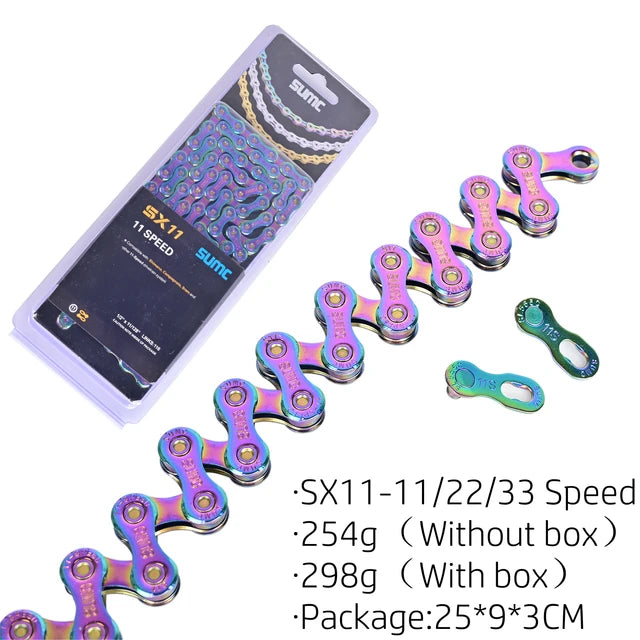 Cadena SUMCSX11 11 SPEED 116 LINKS