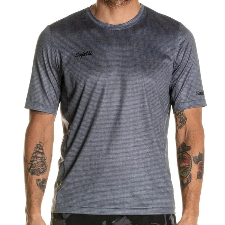 Camisa Running Con Manga Hombre