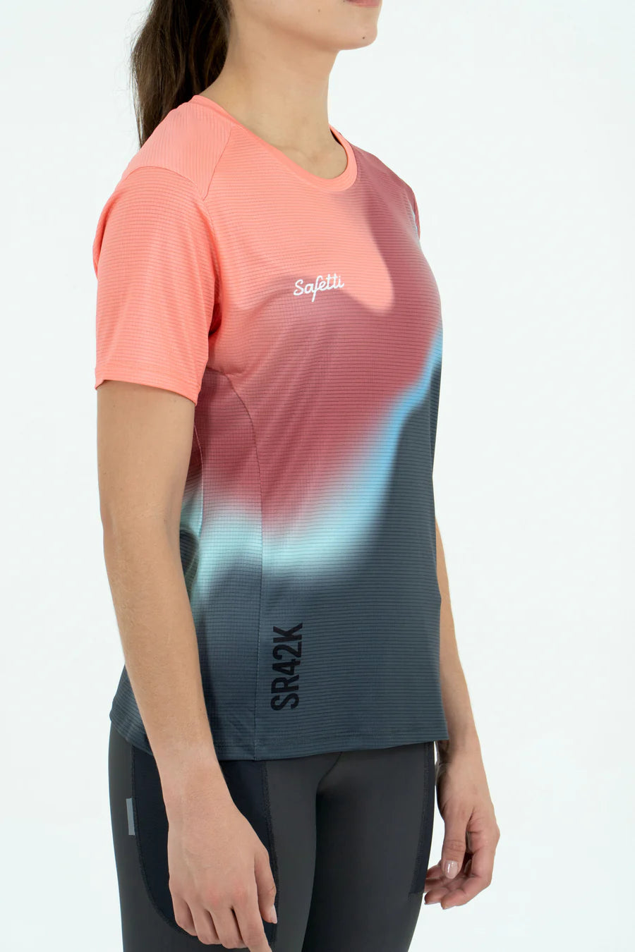 Camisa Running Con Manga Mujer