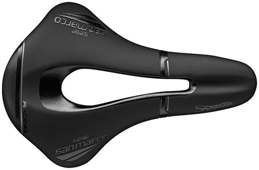 Sillin Selle San Marco Shortfit Open-Fit Racing ancho 144 mm- Rieles de Manganesio, 180 gr