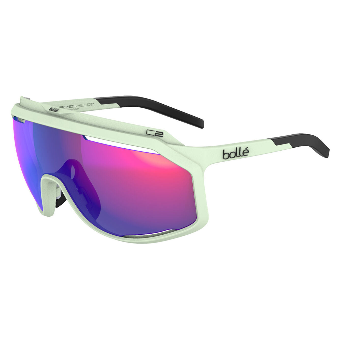 Lentes Bolle Chronoshield - Creator Green Matte/Volt + Ultraviolet Polarized