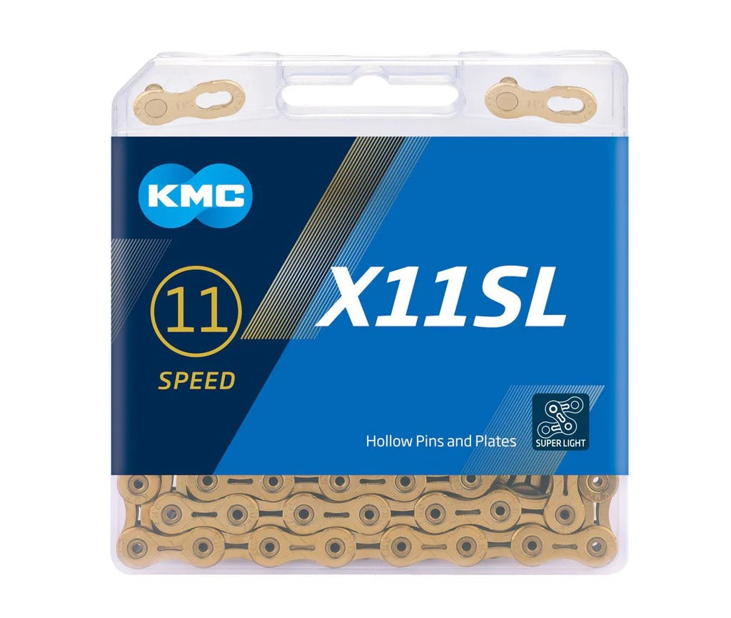 Cadena KMC X11SL Super Light  - 11-Speed, 116 Links