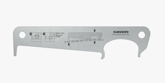 Medidor de Cadena SRAM para todo tipo de cadena incluyendo Flattop y T-type